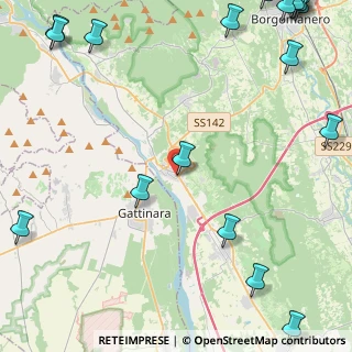 Mappa Via Pajetta Gaspare, 28078 Romagnano Sesia NO, Italia (7.678)