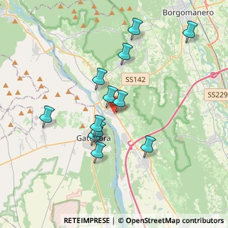 Mappa Via G. Balconi, 28078 Romagnano Sesia NO, Italia (3.44417)