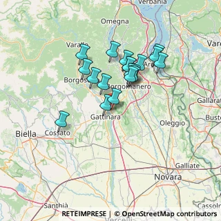 Mappa Via Pajetta Gaspare, 28078 Romagnano Sesia NO, Italia (11.56842)