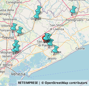 Mappa Via XIII Martiri, 30027 San Donà di Piave VE, Italia (14.57846)