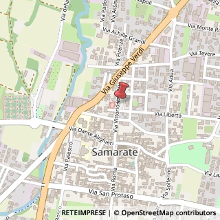 Mappa Via vittorio veneto 50, 21017 Samarate, Varese (Lombardia)