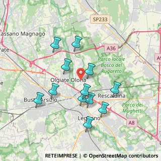 Mappa 21050 Marnate VA, Italia (3.42917)