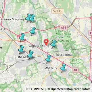 Mappa 21050 Marnate VA, Italia (4.32)