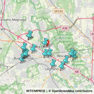 Mappa 21050 Marnate VA, Italia (3.95375)