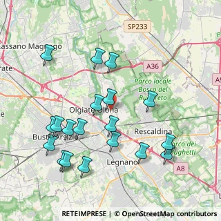 Mappa 21050 Marnate VA, Italia (4.22158)