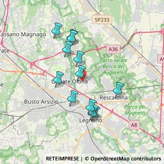 Mappa 21050 Marnate VA, Italia (3.3325)