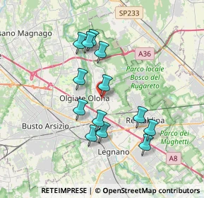 Mappa 21050 Marnate VA, Italia (3.21923)