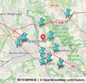 Mappa 21050 Marnate VA, Italia (3.95)
