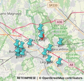 Mappa 21050 Marnate VA, Italia (3.83923)