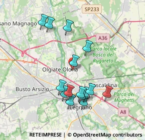 Mappa 21050 Marnate VA, Italia (3.60267)