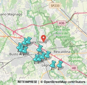 Mappa 21050 Marnate VA, Italia (4.00917)
