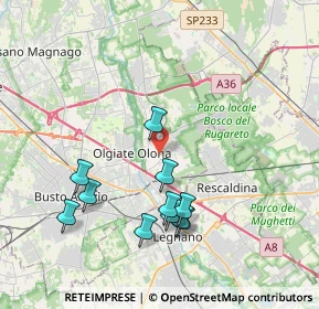 Mappa 21050 Marnate VA, Italia (3.80727)