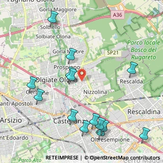 Mappa 21050 Marnate VA, Italia (2.52357)