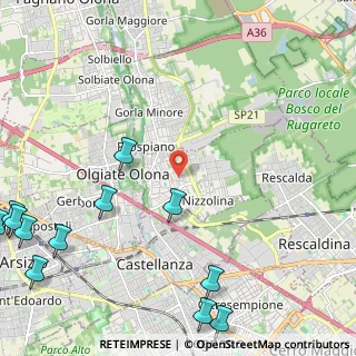 Mappa 21050 Marnate VA, Italia (3.42)