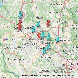 Mappa 21050 Marnate VA, Italia (6.59455)