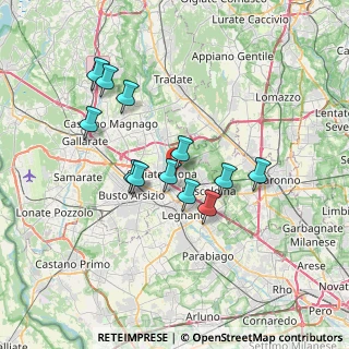 Mappa 21050 Marnate VA, Italia (6.11917)