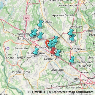 Mappa 21050 Marnate VA, Italia (5.46769)