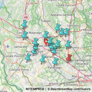 Mappa 21050 Marnate VA, Italia (6.235)