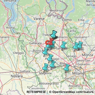 Mappa 21050 Marnate VA, Italia (10.704)