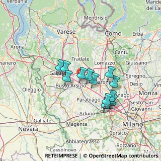 Mappa 21050 Marnate VA, Italia (10.6075)