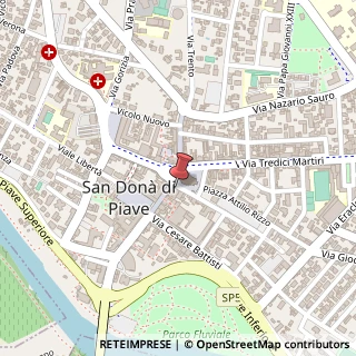 Mappa Corso Silvio Trentin, 108, 30027 San Donà di Piave, Venezia (Veneto)