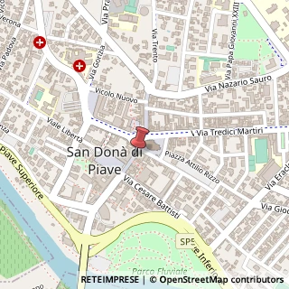 Mappa Corso Trentin Silvio, 68, 30027 San Donà di Piave, Venezia (Veneto)