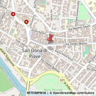 Mappa Corso Silvio Trentin, 116, 30027 San Donà di Piave, Venezia (Veneto)