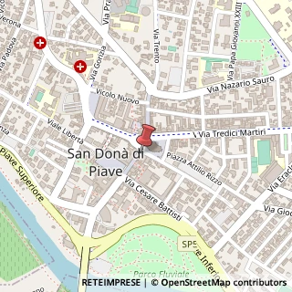 Mappa Corso Silvio Trentin, 112, 30027 San Donà di Piave, Venezia (Veneto)