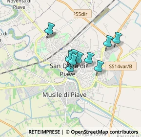 Mappa Via del Campanile, 30027 San Donà di Piave VE, Italia (1.0575)