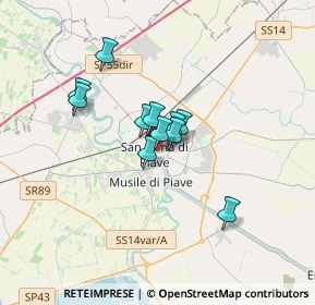 Mappa Via del Campanile, 30027 San Donà di Piave VE, Italia (2.19455)