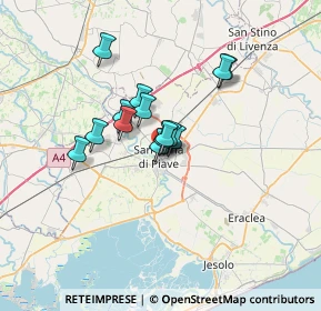 Mappa Via del Campanile, 30027 San Donà di Piave VE, Italia (4.36)