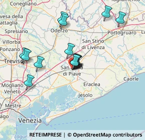 Mappa Via del Campanile, 30027 San Donà di Piave VE, Italia (12.39714)