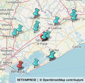 Mappa Via del Campanile, 30027 San Donà di Piave VE, Italia (15.5135)