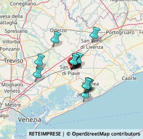 Mappa Via del Campanile, 30027 San Donà di Piave VE, Italia (7.94286)