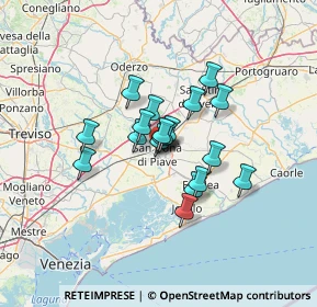 Mappa Via del Campanile, 30027 San Donà di Piave VE, Italia (8.54632)