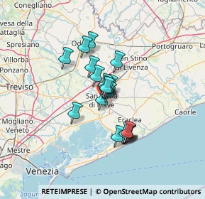 Mappa Via del Campanile, 30027 San Donà di Piave VE, Italia (8.733)