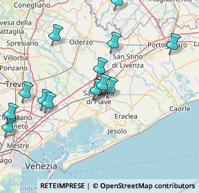 Mappa Via del Campanile, 30027 San Donà di Piave VE, Italia (18.89647)