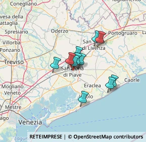 Mappa Via del Campanile, 30027 San Donà di Piave VE, Italia (8.85455)