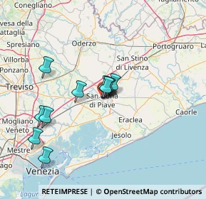 Mappa Via del Campanile, 30027 San Donà di Piave VE, Italia (11.49)