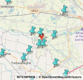 Mappa Treviso - Ostiglia Ciclabile, 31050 Morgano TV, Italia (4.90692)