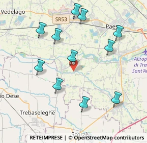 Mappa Treviso - Ostiglia Ciclabile, 31050 Morgano TV, Italia (4.17)