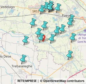 Mappa Treviso - Ostiglia Ciclabile, 31050 Morgano TV, Italia (4.154)