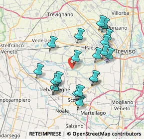 Mappa Treviso - Ostiglia Ciclabile, 31050 Morgano TV, Italia (6.7815)