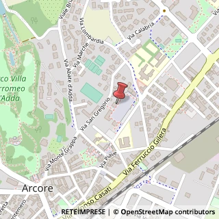 Mappa Piazza Sandro Pertini, 18, 20862 Arcore, Monza e Brianza (Lombardia)