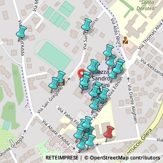 Mappa Piazza Sandro Petrini, 20862 Arcore MB, Italia (0.11852)