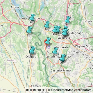 Mappa Aeroporto Malpensa Malpensa T1 Partenze Internazionali, 21010 Ferno VA, Italia (6.79813)