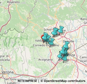 Mappa Via Nanti, 36073 Cornedo Vicentino VI, Italia (11.02538)