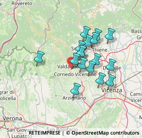Mappa Via Nanti, 36073 Cornedo Vicentino VI, Italia (10.89706)