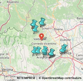 Mappa Via Nanti, 36073 Cornedo Vicentino VI, Italia (12.65)