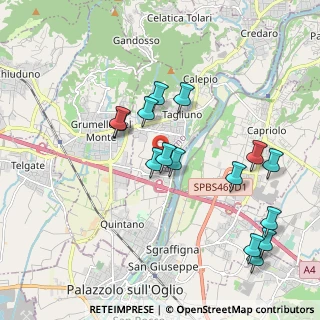 Mappa 24060 Castelli Calepio BG, Italia (2.006)